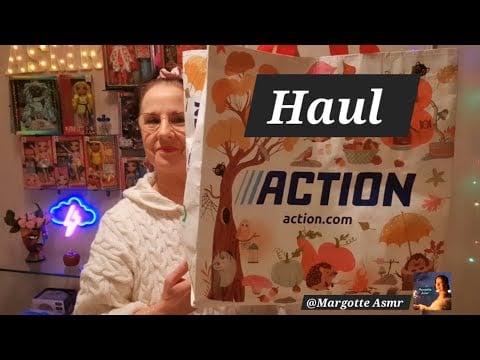 Asmr français, Haul. "Action"  🛍🛍🛍