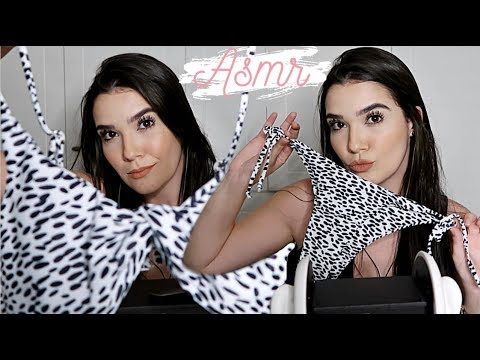 ASMR 3DIO ROLEPLAY: BIKINI DRESSLILY STORE (Soft Spoken) / LOJA DE BIQUINIS (Voz Suave) - Naiane