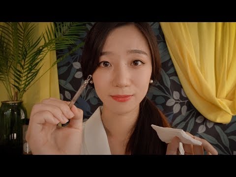 ASMR 속삭이는 편안한 페이셜 클리닉💖 Whispered Facial Clinic Korean ASMR