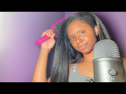 ASMR| Hair Brushing that sound like Ocean Waves 🌊