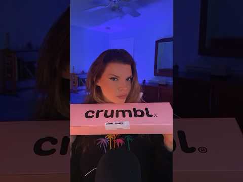 ASMR Honest Crumbl Cookies Review #asmrvideos