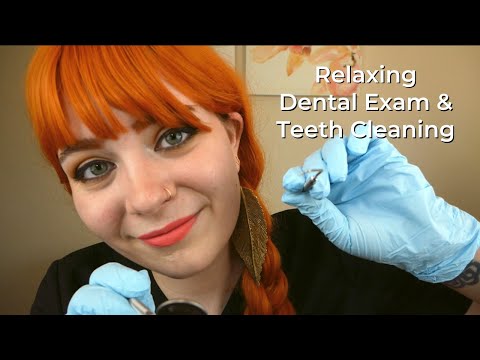 ASMR 🦷 Comprehensive Dental Exam & Thorough Teeth Cleaning 💖 | Soft Spoken Medical RP