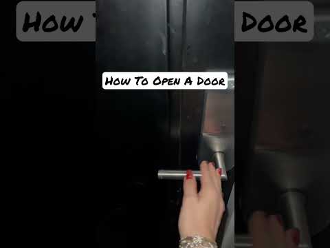 How To Open A Door