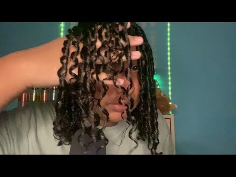 ASMR: Ma Curly hair routine je vous explique tout