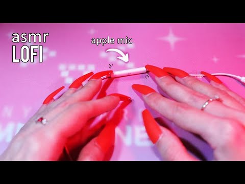 ASMR lofi Tapping y Scratching COSQUILLOSO en apple mic [no talking]