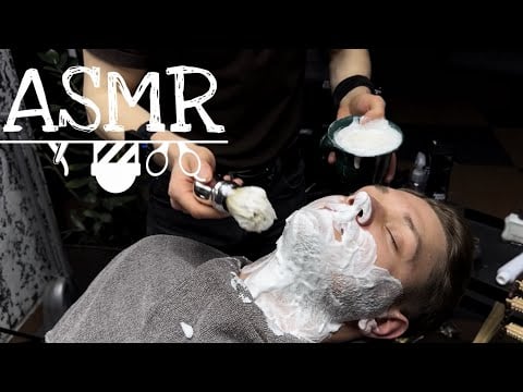 I Shaved His Beard with Perfect Precision | ASMR Shave