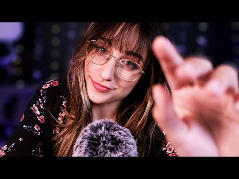 ASMR | Slowly Plucking Away Your Anxiety & Worries 💖 w/ Rain Sounds