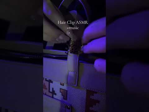 Hair Clip Tapping ASMR #tingles #visualtingle #asmrtingles #relax #triggersforsleep #asmrtriggers