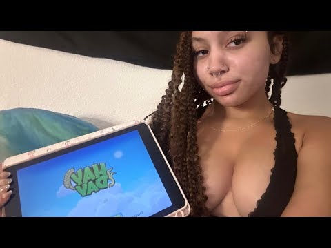 ASMR playing hay day 🐣(a lot of tapping)