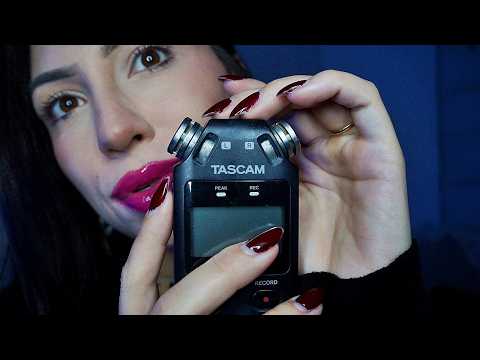 ASMR sussurrando palavras ARREPIANTES no seu Ouvido