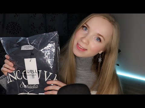 ASMR SUOMI Vaatteiden Esittelyä❤️ Chiquelle Haul ✨Kuiskailua, Vaatteiden Ääniä💤