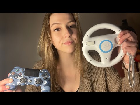 ASMR Controller Sounds (Keyboard, Remotes, Button Pushing ASMR) 🎮