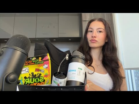 ASMR build a boo basket for my bf with me 🎃👻