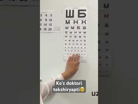 Ko’z doktori tekshiryapti #асмр #uzbekistan #uzbekchaasmr #узбечка #uzbek #узбек #asmr