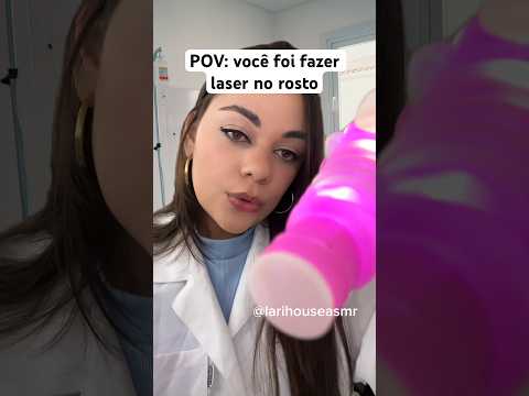 POV: você foi fazer laser no rosto #humor #shorts