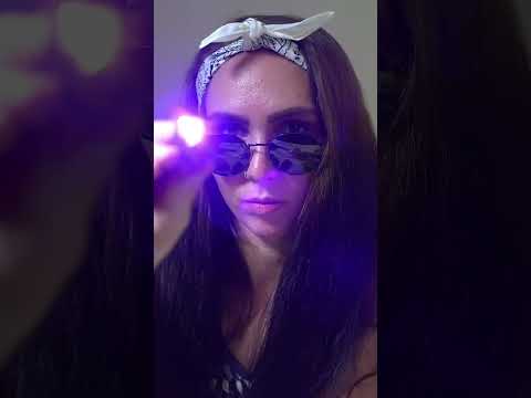 ASMR FOLLOW THE PURPLE LIGHT 🔮 #asmrlighttriggers #asmrlight #visualtrigger #visualasmr #asmr