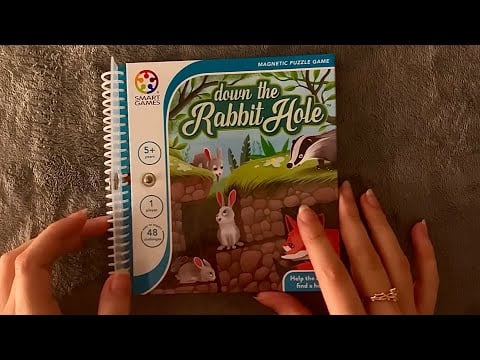 😴 ASMR - 🦊Helping animals Escape Puzzle🦡 - Clicky Whispers