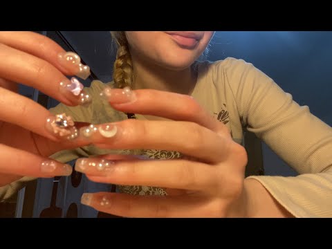 ASMR acrylic nail tapping