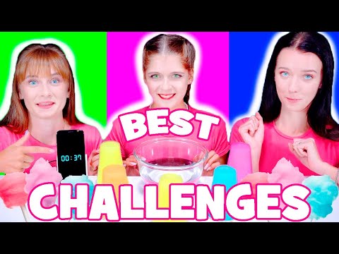 ASMR Most Popular Food Challenge | Big, Medium, Small, Race