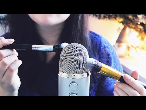 ASMR Mic Brushing The Blue Yeti (No Talking)