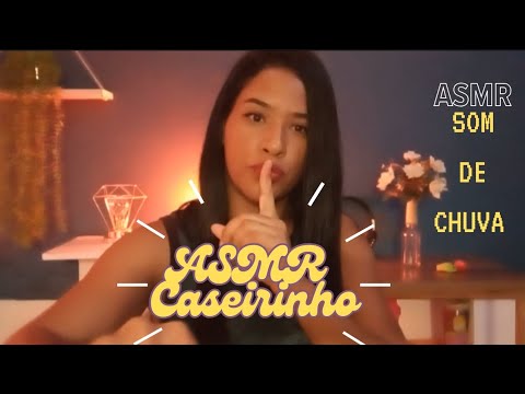 ASMR | Movimentos involuntários / Som De Chuva ao Fundo! 🌧️🌩️