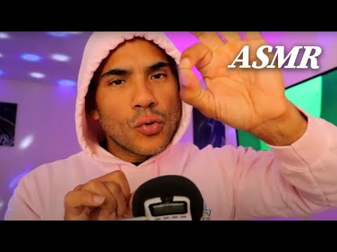 ASMR- Plucking Negative Energy + Positive Affirmations  (WHISPERING, SOFT MOUTH SOUNDS)