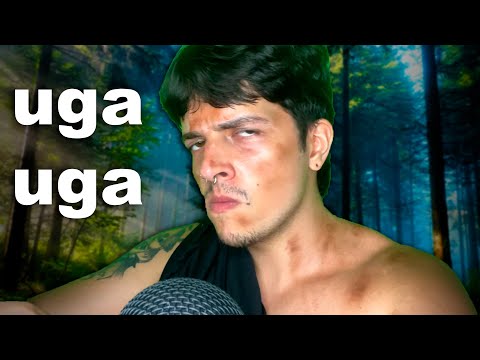 ASMR na IDADE das CAVERNAS *nunca visto antes*