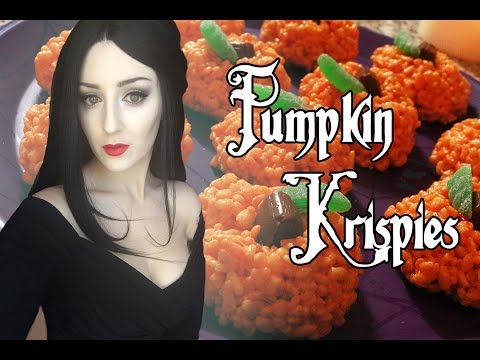 Cooking With Morticia: Pumpkin Krispies (ASMR role-play & soft spoken)