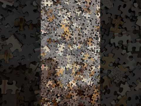 ASMR With Puzzle Pieces (No Talking) #ASMR #Shorts