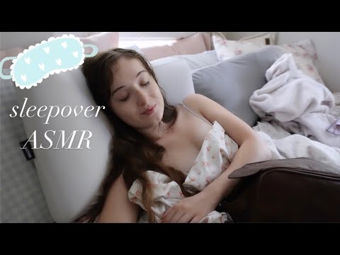 ASMR let’s have a sleepover!💤😴