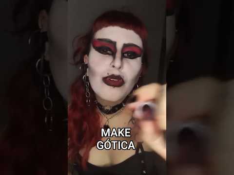Te maquiando como GÓTICA #asmr #asmrsounds