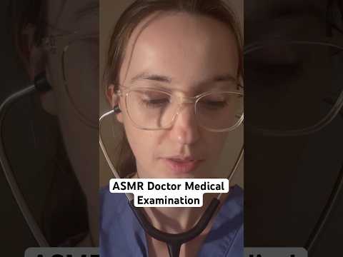 ASMR Doctor Medical Examination | Medical Student Edition