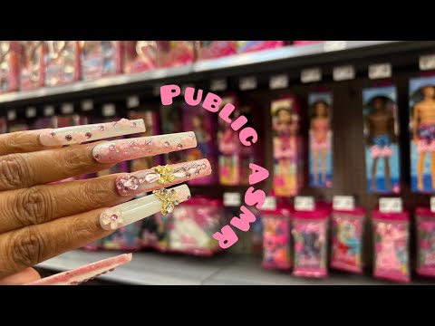 1 HR OF PUBLIC ASMR IN WALMART | Chit Chat, Camera Tapping, Price Check, Lofi, Tapping, Scratching