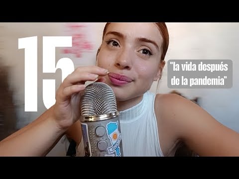 asmr 15 COSAS SOBRE MI (¿la pandemia me rompió?)