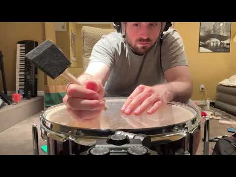 Experimental ASMR With a Drum (No Talking)
