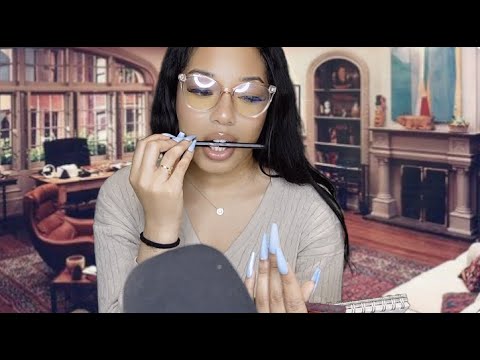 ASMR  Sarcastic Therapist RP (soft spoken)(Sassy)