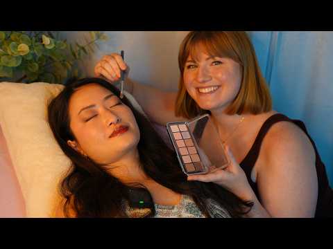ASMR Summer Glow Makeup | Real Person, SoftSpoken, Personal Care, Tutorial, Tingles for Sleep