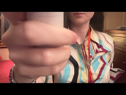 ENT Exam and General Checkup | ASMR Medical role play 