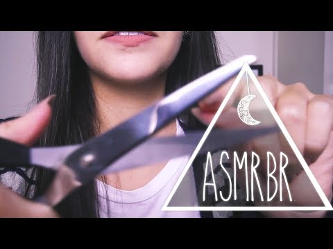 [ASMR] ✂ CORTE DE CABELO RELAXANTE (Roleplay de Atenção Pessoal) l Relaxing Haircut & Style