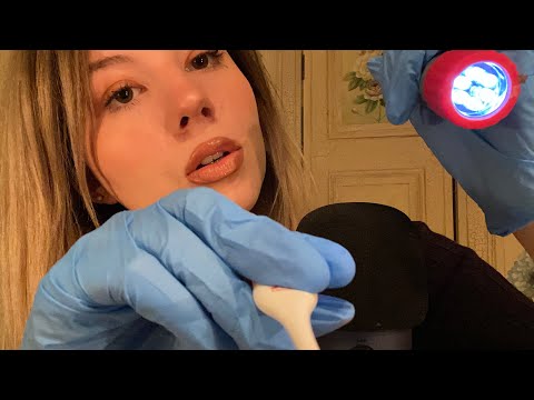 ASMR Cranial Nerve Examination (Roleplay)