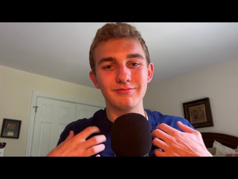 Asmr body triggers and fabric clothe scratching