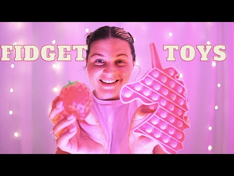 ASMR⎪JE TE DÉTENDS avec des JOUETS ANTI-STRESS (Fidget Toys)