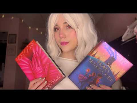 ASMR book tapping & page flipping