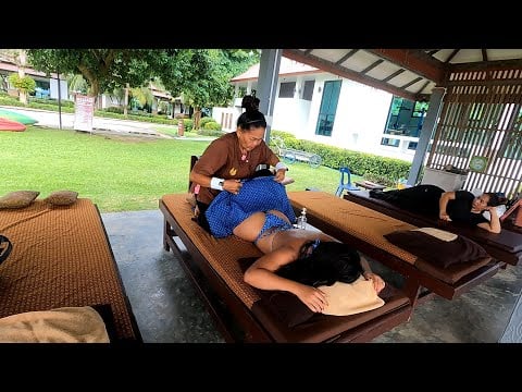 ASMR | Island Girl Gets A Full Body Massage At The Beach! #asmr #beach