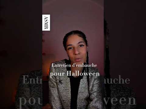 ASMR RP - Entretien d'embauche pour Halloween #roleplay #asmr #relax