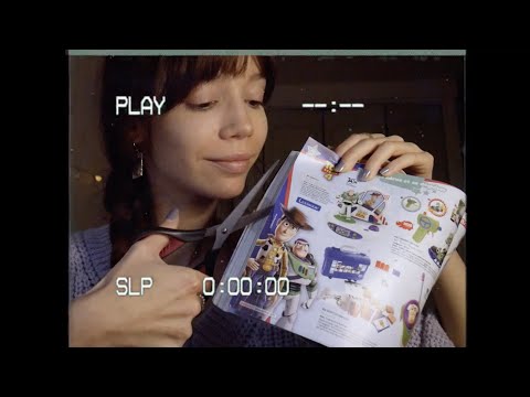 ASMR Nostalgia ⏮On prépare la liste de Noël ! (+ emballage d'un cadeau 🤫)