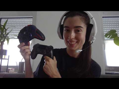 ASMR GAMING TRIGGERS (controller, headset & keyboard sounds, mouse clicking, phone tapping)