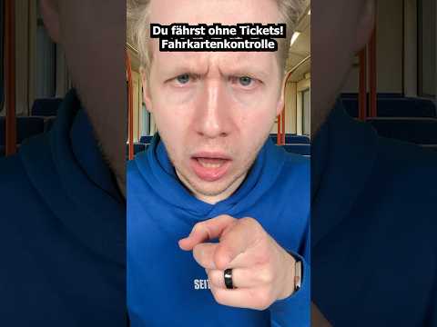 Du fährst ohne Tickets! #asmr