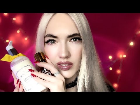 АСМР ☀️МОЙ УХОД ЗА ЛИЦОМ и телом ☀️ASMR ☀️My face and body care#asmr #асмр #асмрвидео #асмрзвукирта