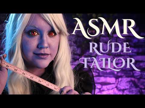 ASMR 📏 RUDE Drow Measures-- And INSULTS-- You  (Soft-Spoken) Personal Attention Roleplay